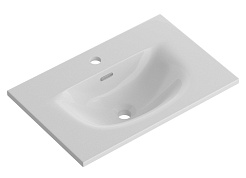 BelBagno Тумба с раковиной Kraft 39 60 подвесная Bianco Opaco с раковиной BB-8099-3-60 – фотография-3
