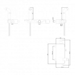 Lemark Смеситель Solo LM7169CW для биде – фотография-2