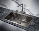 Milacio Мойка кухонная Denia 75 Steel вороненая сталь – картинка-11
