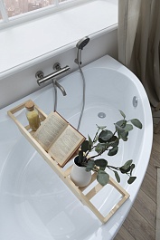 Aquanet Акриловая ванна Lyra 150x100 L – фотография-12