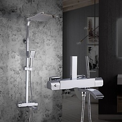 Gappo Душевая стойка G07 G2407-40 хром – фотография-3