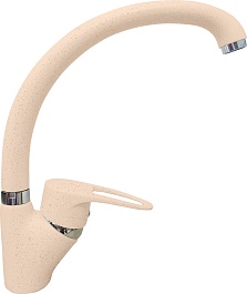 Granfest Смеситель для кухни 1024 бежевый – фотография-1