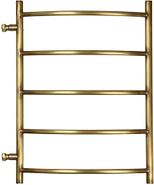 Domoterm Полотенцесушитель Калипсо П5 500x700-500 античная бронза – фотография-1