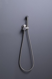 Allen Brau Смеситель с гигиеническим душем Priority 5.31A29-BN (с внутренней частью) никель браш – фотография-2