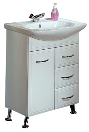 Акватон Тумба с раковиной "Марсия 67" с б/к – фотография-1