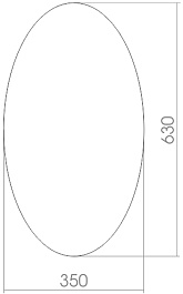 Mixline Зеркало Комфорт Овал 35 – фотография-2