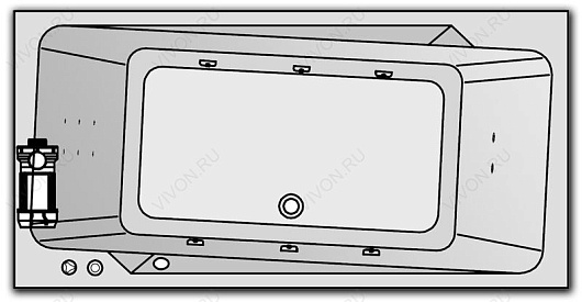Kolpa San  Комплект гидромассажа Kolpa San Norma Optima (массаж: боковой, спины, ног) – фото, картинка, фотография-1