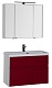 Aquanet Тумба с раковиной "Латина 90" бордо (179932) – картинка-14