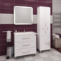 СанТа Зеркало Юпитер 80 с LED-подсветкой – фотография-2