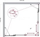 BelBagno Душевой уголок Luce 130/120 LUCE-AH-22-130/120-C-Cr профиль хром стекло прозрачное – картинка-10