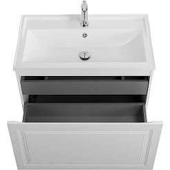 Cezares Тумба под раковину Giubileo 80 подвесная брашированный ясень – фотография-3