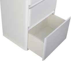 Style Line Тумба с раковиной подвесная Атлантика 60, антискрейч, столешница MI01 – фотография-4