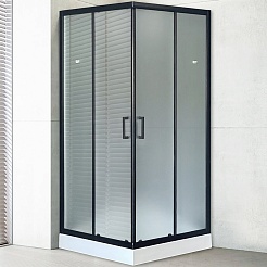 Royal Bath Душевой уголок RB90HP-C-BL 90х90х200 – фотография-1