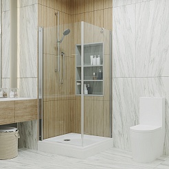 Triton Душевой уголок Форта-Хром 90/90 Щ0000053344 – фотография-6