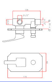 Cezares Смеситель LEGEND-VDIM-03/24 для душа – фотография-2
