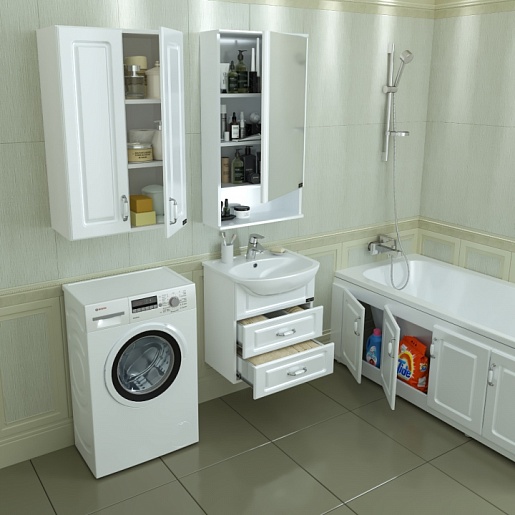 СанТа Тумба с раковиной Верона 50, подвесная – фотография-4