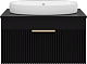 Brevita Мебель для ванной Enfida 70 подвесная черная – картинка-18