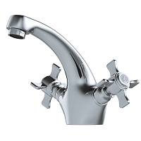 Mixline Смеситель для раковины 1/2 керамический ML30-04 "Classic" хром