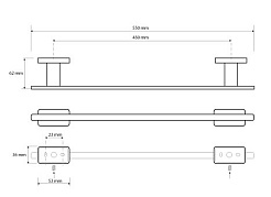 Bemeta Держатель полотенца Niki 153104042 – фотография-2