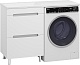 Misty Тумба с раковиной Байкал 120 L под стиральную машину белая – фотография-14