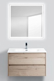 BelBagno Мебель для ванной Kraft 90 Rovere Galifax Bianco – фотография-1