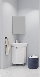 Corozo Зеркало-шкаф угловое Триана 37 – фотография-7