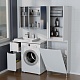 СанТа Тумба с раковиной под стиральную машину Лондон 90 L белая – картинка-21