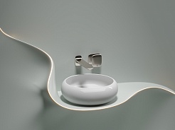 Ceramicanova Мебельная раковина Element 36 CN6050 белая – фотография-5