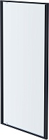 Aquatek Душевая дверь в нишу Ария 90x200 AQ ARI PI 09020BL профиль черный стекло прозрачное