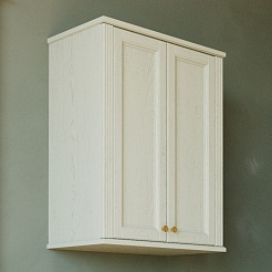 ValenHouse Шкаф подвесной Лиора 65 слоновая кость, фурнитура золото – фотография-1