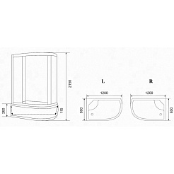 Parly Душевая кабина CM120L – фотография-5