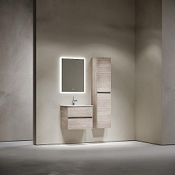 Sancos Тумба с раковиной Urban 60 дуб галифакс натуральный раковина Element 61 CN7001 – фотография-7