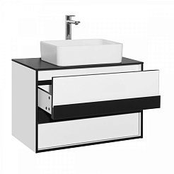 Style Line Тумба с раковиной Амстердам 80 – фотография-7