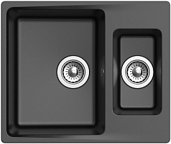 Ewigstein Мойка кухонная Gerd 60K черный – фотография-3