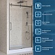 BelBagno Душевая дверь в нишу Marino MARINO-2-BF-1-130-C-GM 130x195 профиль оружейная сталь стекло прозрачное – фотография-17