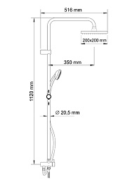 WasserKRAFT Душевой комплект A017 – фотография-6