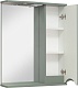 Runo Зеркальный шкаф Афина 60 R цемент – фотография-6