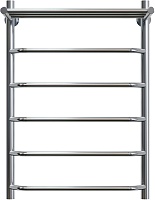 Aringa Полотенцесушитель водяной Римини 80x50 AR03024CH с полкой хром