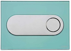 Schwab Кнопка смыва Circle зеленое стекло – фотография-1