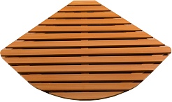 Ceruttispa Решетка для поддона KORRA 90 WPC – фотография-1