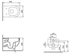 Allen Brau Унитаз с инсталляцией Priority 00301296/8.9466.0.000.000.1 белый глянец – фотография-34