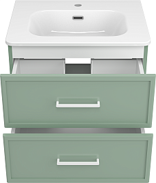 Brevita Мебель для ванной Verde 60 подвесная зеленая – фотография-5