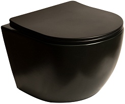 SantiLine Унитаз подвесной SL-5018MB с инсталляцией SL-03 – фотография-3