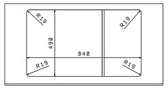 Florentina Мойка гранитная Арона 860 с крылом мокко – фотография-3