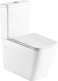 WeltWasser Унитаз компакт Gelbach 001 ST GL-WT белый – фотография-1