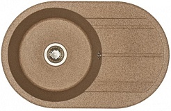 Акватон Кухонная мойка Амира терракотовый – фотография-1