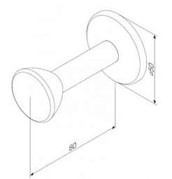 Am.Pm Крючок Sensation A3035800 – фотография-2
