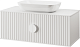 Brevita Тумба под раковину Richard 105 подвесная белая матовая – картинка-7