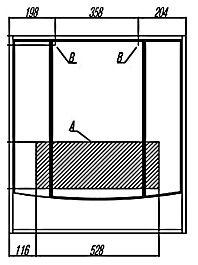 Акватон Зеркало-шкаф для ванной Инфинити 76 ясень коимбра – фотография-3