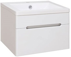 Runo Тумба с раковиной Парма 60 подвесная – фотография-1